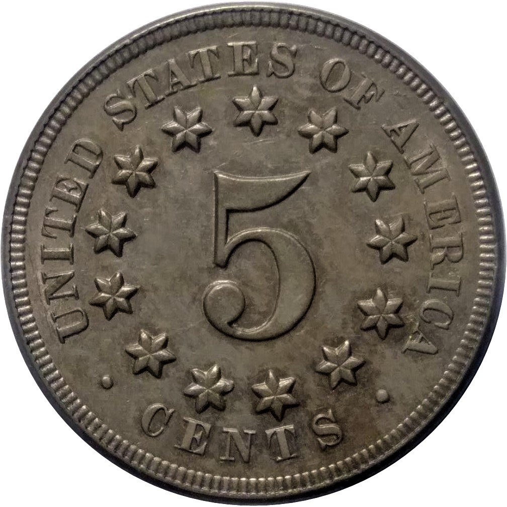 1867-Shield-Nickel-No-Rays